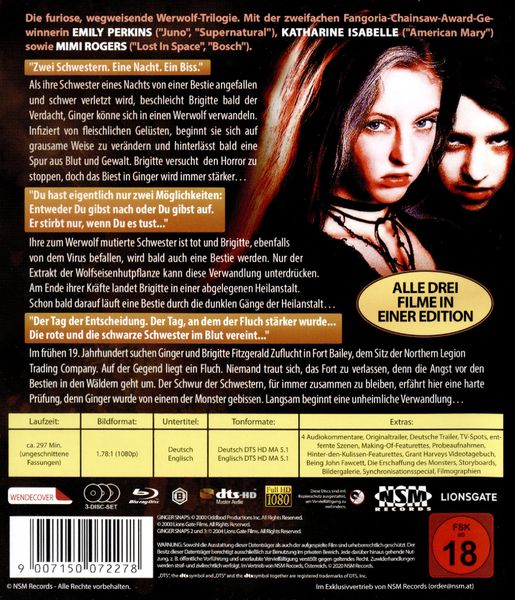 Produktbild: Ginger Snaps 1-3
