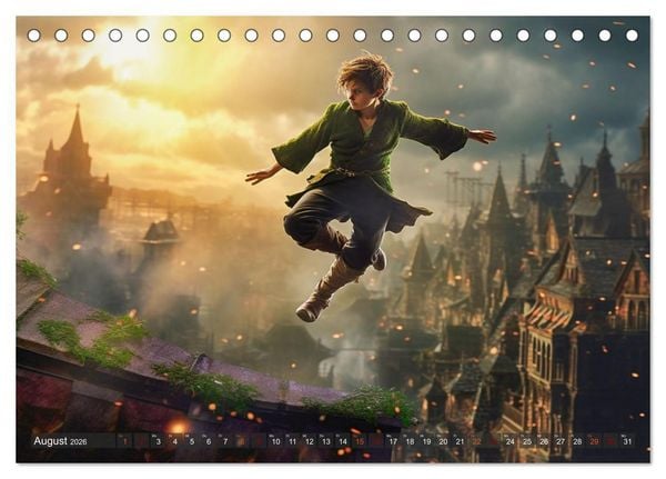 Produktbild: Eine Reise durch die Weltliteratur (Tischkalender 2026 DIN A5 quer), CALVENDO Monatskalender