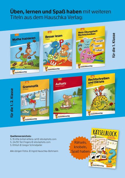 Produktbild: Mathe 1. Klasse &Uuml;bungsheft - Mathe auf dem Bauernhof