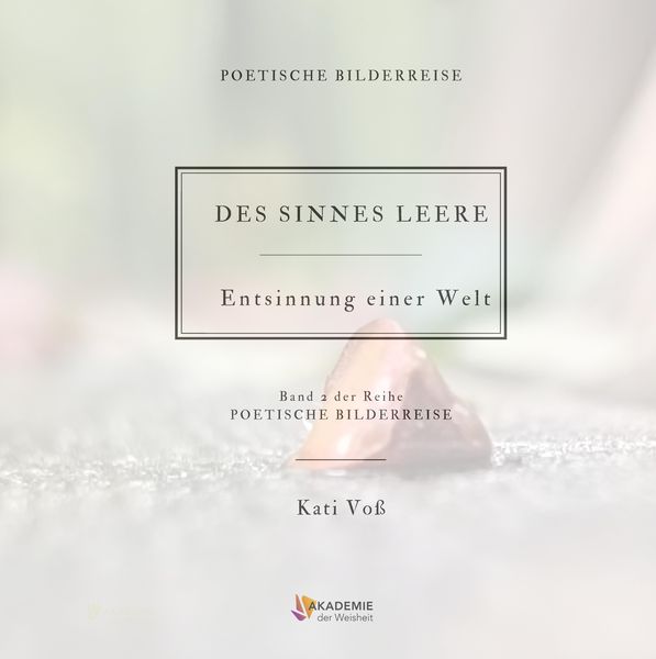 Produktbild: DES SINNES LEERE