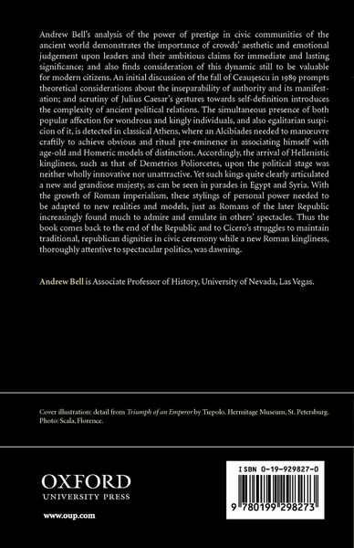 Produktbild: Spectacular Power in the Greek and Roman City