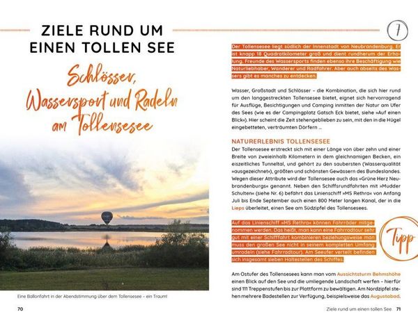 Produktbild: Wochenend und Wohnmobil - Kleine Auszeiten Mecklenburgische Seenplatte