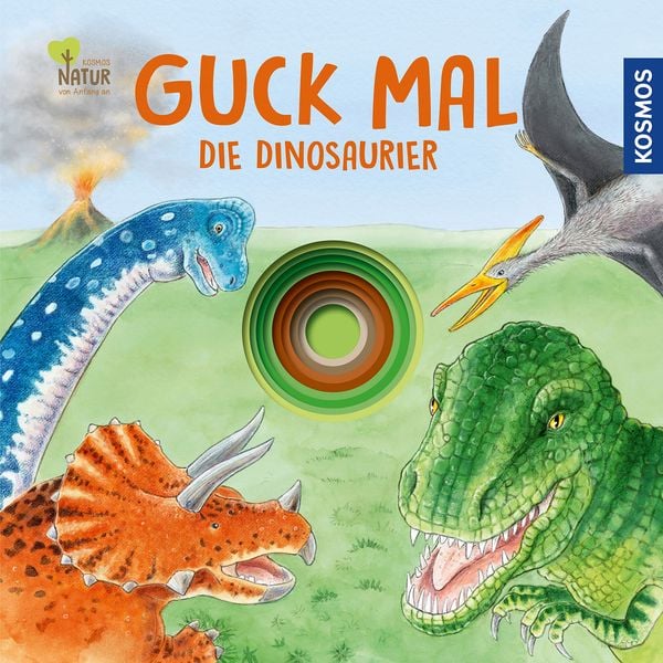 Guck mal die Dinosaurier, Gebundene Ausgabe von Lisa Apfelbacher , Regina Schwarz, Kosmos, 9783440174739