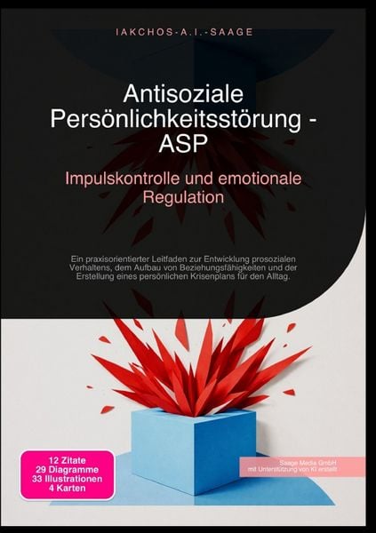 Produktbild: Antisoziale Pers&ouml;nlichkeitsst&ouml;rung - ASP: Impulskontrolle und emotionale Regulation