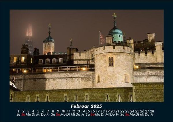 Produktbild: London 2025 Fotokalender DIN A5