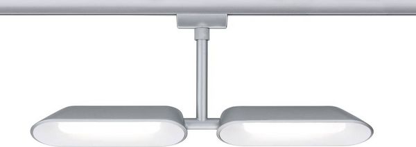 Produktbild: Paulmann Dipper Hochvolt-Schienensystem-Leuchte URail LED fest eingebaut 16 W LED Chrom (matt), Wei&szlig;