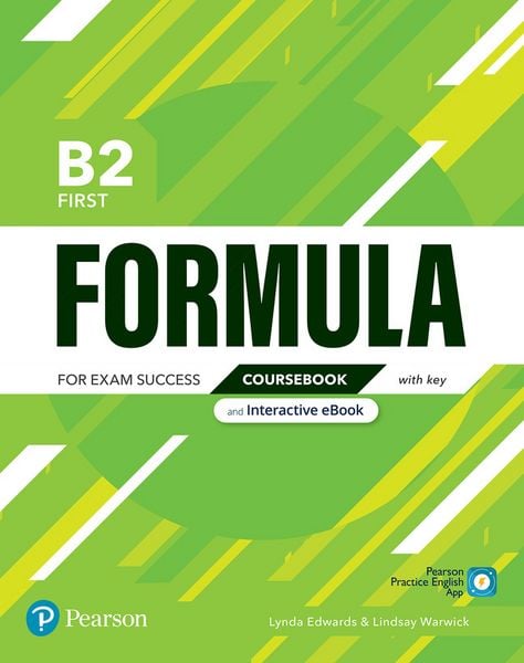 Produktbild: Formula B2 First Coursebook with key & eBook