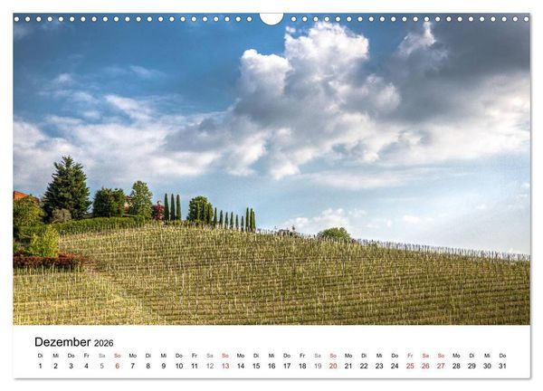 Produktbild: Piemont - bellissimo 2026 (Wandkalender 2026 DIN A3 quer), CALVENDO Monatskalender