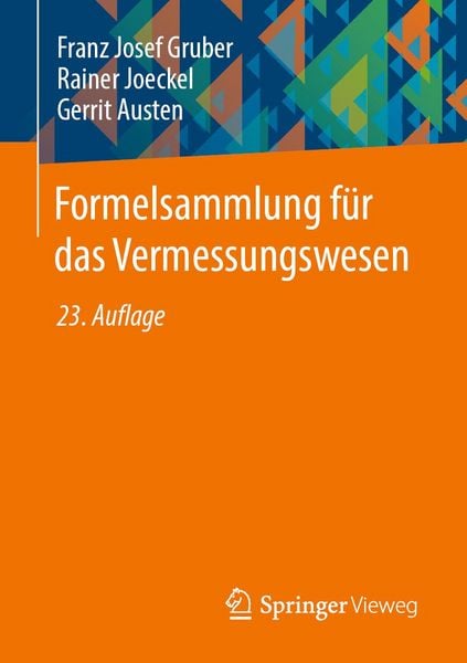 Produktbild: Formelsammlung f&uuml;r das Vermessungswesen