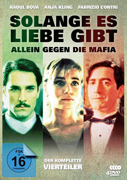 Produktbild: Solange es Liebe gibt - Der komplette 4-Teiler ("Allein gegen die Mafia") [4 DVDs]