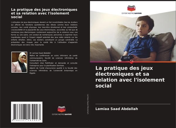 Produktbild: La pratique des jeux &eacute;lectroniques et sa relation avec l'isolement social