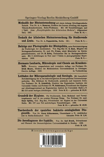 Produktbild: Die Lymphocytose