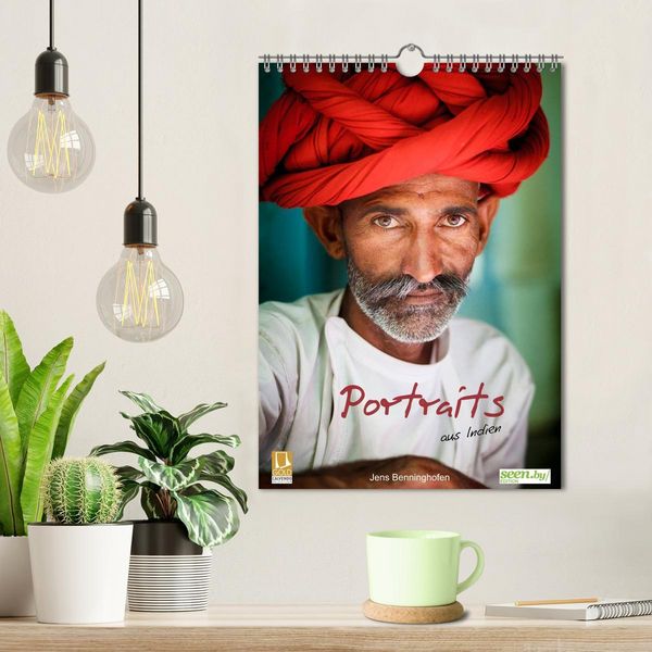Produktbild: Portraits aus Indien (Wandkalender 2026 DIN A4 hoch), CALVENDO Monatskalender