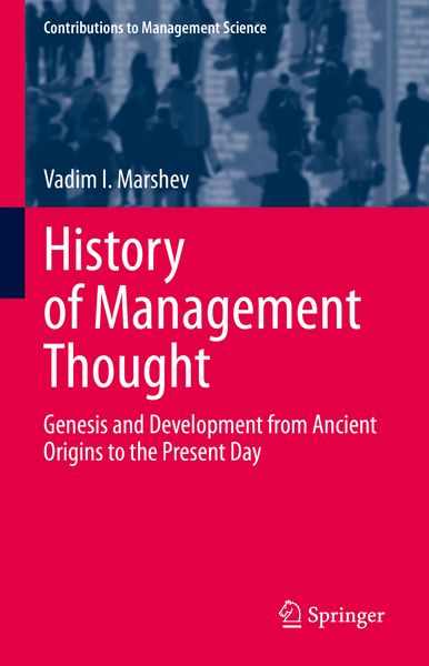 Produktbild: History of Management Thought