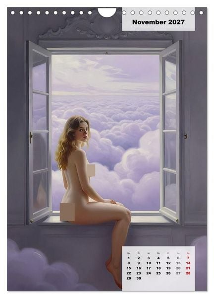 Produktbild: Entbl&ouml;&szlig;te Epochen &ndash; Surrealismus (Wandkalender 2027 DIN A4 hoch), CALVENDO Monatskalender