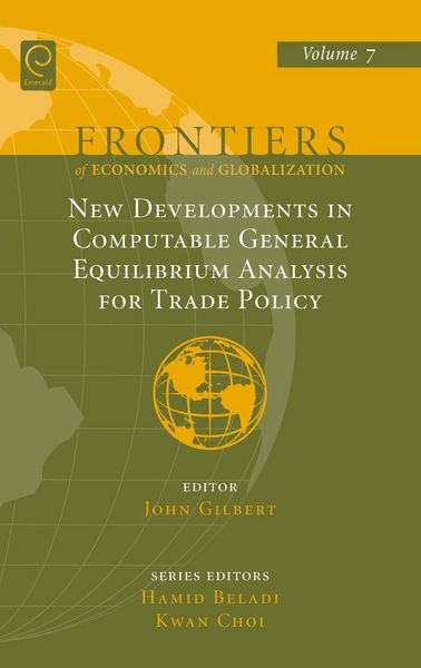 Produktbild: New Developments in Computable General Equilibrium Analysis for Trade Policy