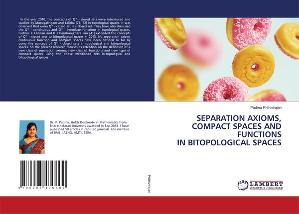 Produktbild: Separation Axioms, Compact Spaces and Functions in Bitopological Spaces