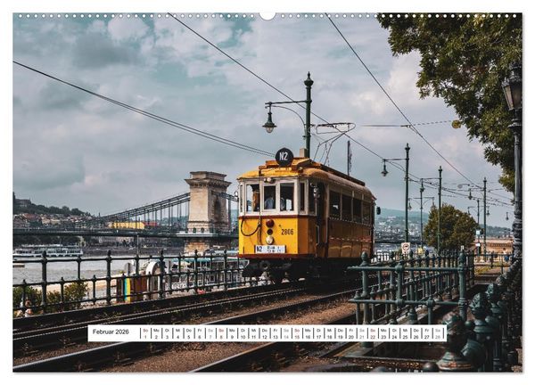Produktbild: KAISERLICHES BUDAPEST (hochwertiger Premium Wandkalender 2026 DIN A2 quer), Kunstdruck in Hochglanz