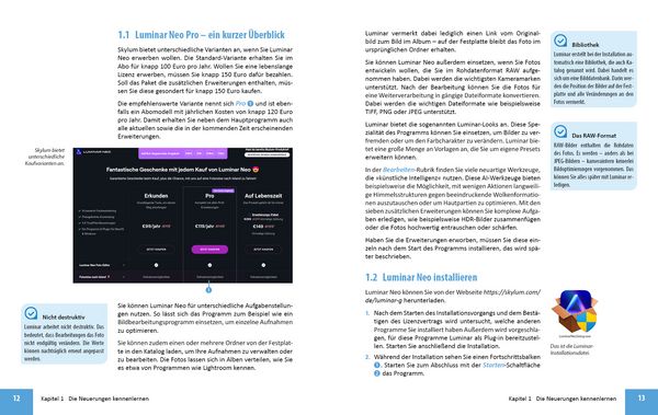 Produktbild: Luminar Neo Erweiterungen - Das umfassende Praxisbuch!