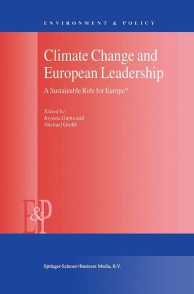 Produktbild: Climate Change and European Leadership