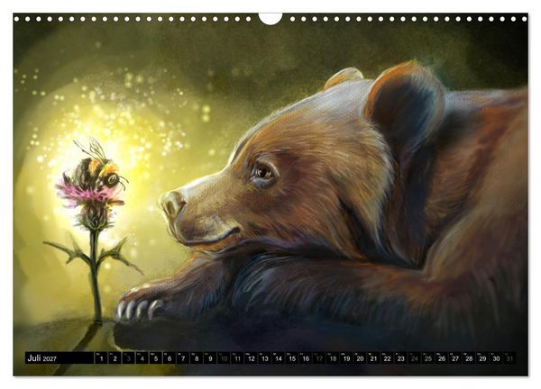Produktbild: Tierfreunde (Wandkalender 2027 DIN A3 quer), CALVENDO Monatskalender