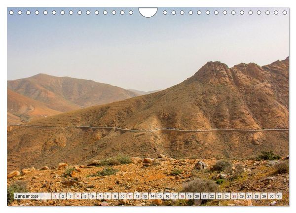 Produktbild: Fuerteventura &ndash; Von Str&auml;nden und Bergen (Wandkalender 2026 DIN A4 quer), CALVENDO Monatskalender