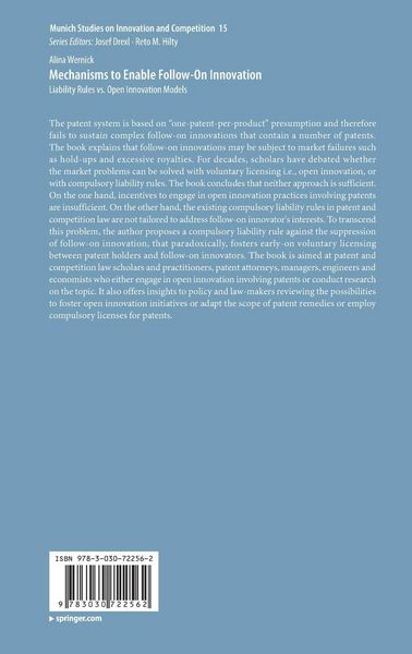 Produktbild: Mechanisms to Enable Follow-On Innovation