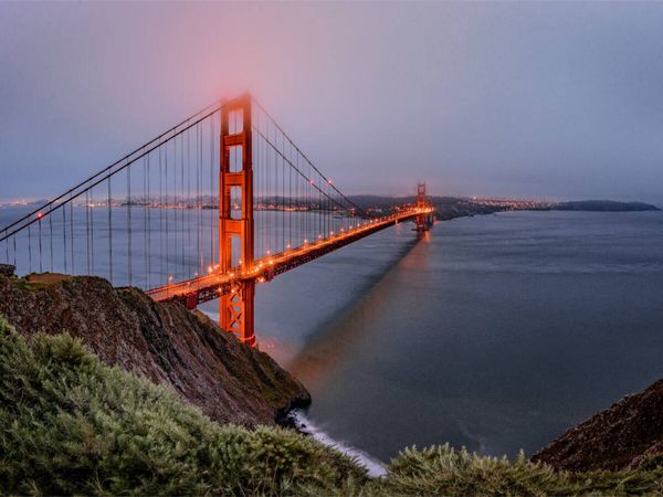 Produktbild: Golden Gate Bridge zur fr&uuml;hen Morgenstunde (Puzzle)