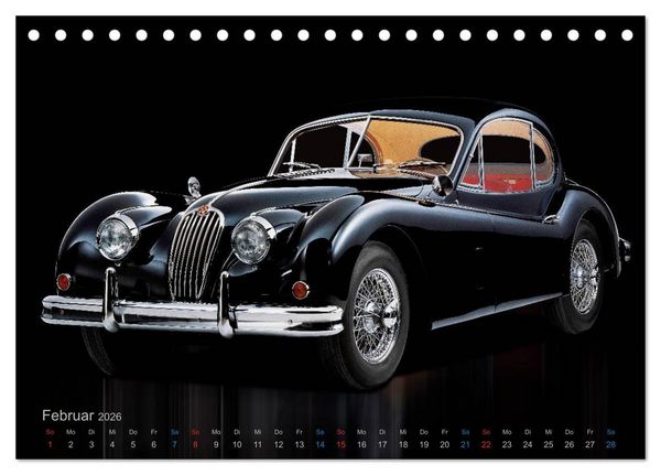 Produktbild: Zeitlose &Auml;sthetik Oldtimer-Fotografien von Wolf Kloss (Tischkalender 2026 DIN A5 quer), CALVENDO Monatskalender