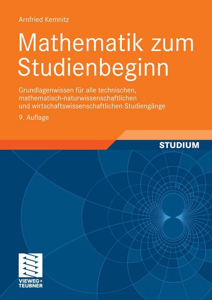 Produktbild: Mathematik zum Studienbeginn