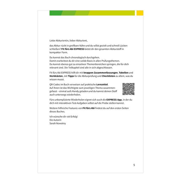 Produktbild: Fit f&uuml;rs Abi EXPRESS