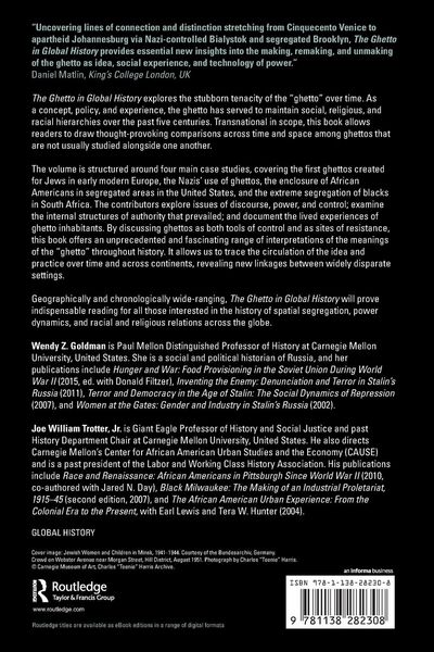 Produktbild: The Ghetto in Global History