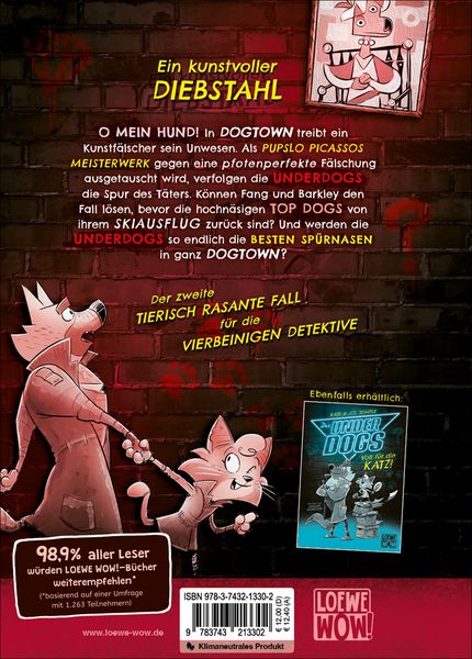 Produktbild: Die Underdogs (Band 2) - Ein hundsgemeiner Verbrecher