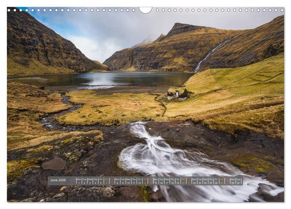 Produktbild: Spectacular beauty - Faroe Islands (Wall Calendar 2026 DIN A3 landscape), CALVENDO 12 Month Wall Calendar