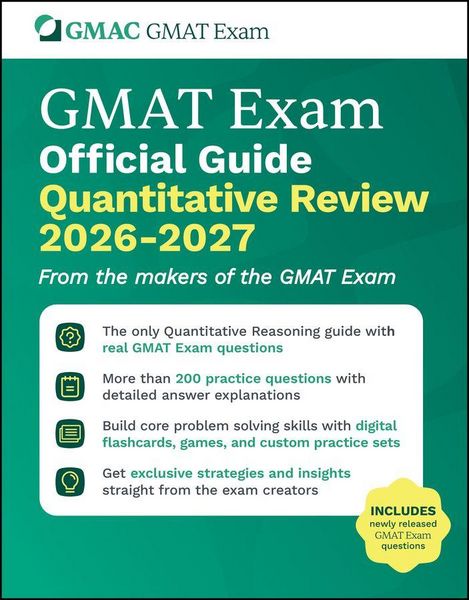 Produktbild: GMAT Official Guide Quantitative Review 2026 - 2027