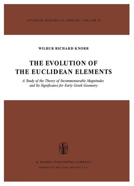 Produktbild: The Evolution of the Euclidean Elements