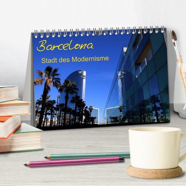 Produktbild: Barcelona - Stadt des Modernisme (Tischkalender 2027 DIN A5 quer), CALVENDO Monatskalender