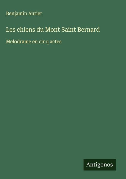 Produktbild: Les chiens du Mont Saint Bernard