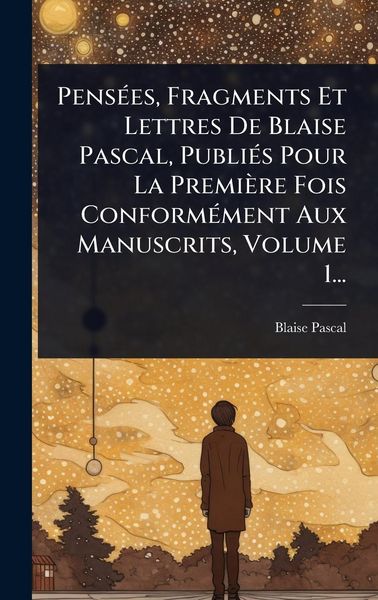 Produktbild: Pens&Atilde;(c)es, Fragments Et Lettres De Blaise Pascal, Publi&Atilde;(c)s Pour La Premi&egrave;re Fois Conform&Atilde;(c)ment Aux Manuscrits, Volume 1...