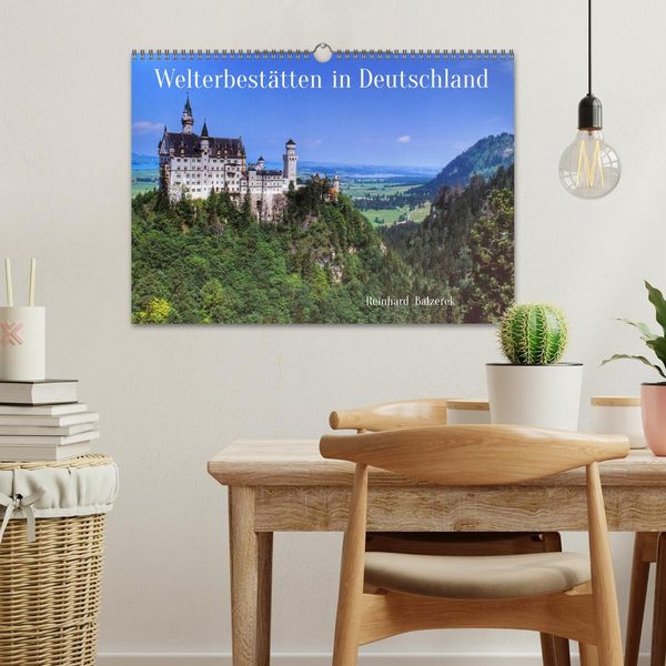 Produktbild: Welterbest&auml;tten in Deutschland (Wandkalender 2026 DIN A3 quer), CALVENDO Monatskalender