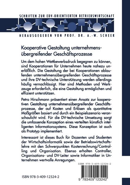 Produktbild: Kooperative Gestaltung unternehmens&uuml;bergreifender Gesch&auml;ftsprozesse