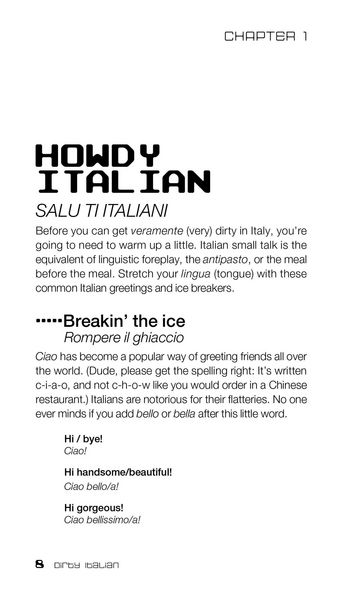 Produktbild: Dirty Italian: Third Edition