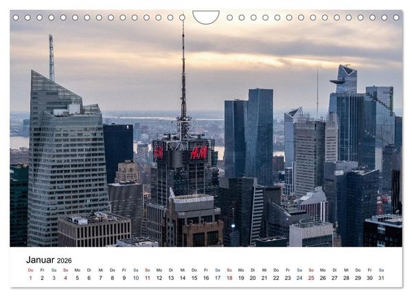 Produktbild: Meine Liebe New York (Wandkalender 2026 DIN A4 quer), CALVENDO Monatskalender