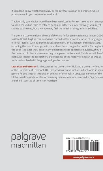 Produktbild: British Pronoun Use, Prescription, and Processing