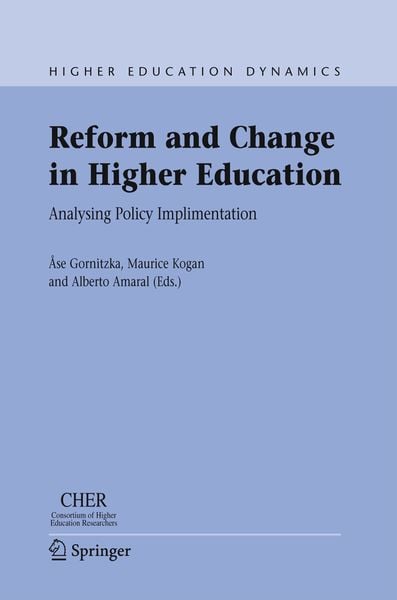 Produktbild: Reform and Change in Higher Education
