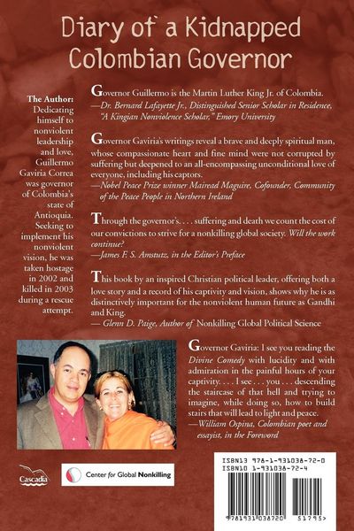 Produktbild: Diary of a Kidnapped Colombian Governor: A Journey Toward Nonviolent Transformation