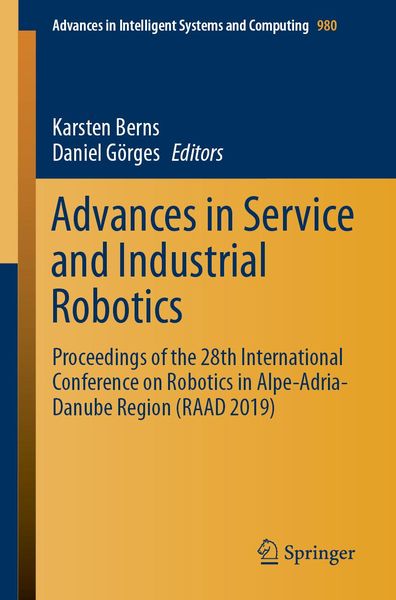 Produktbild: Advances in Service and Industrial Robotics