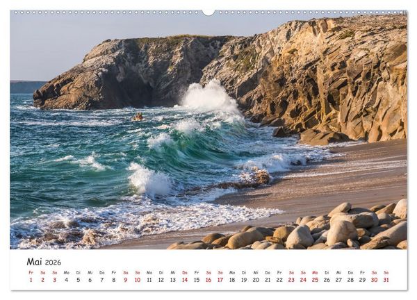 Produktbild: Unterwegs im Morbihan (Wandkalender 2026 DIN A2 quer), CALVENDO Monatskalender
