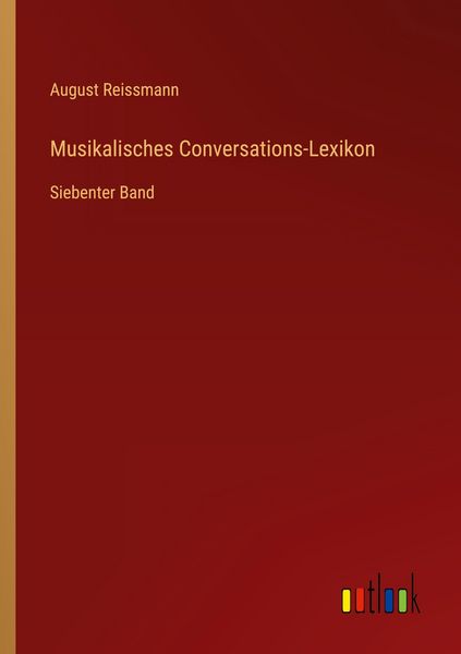 Produktbild: Musikalisches Conversations-Lexikon