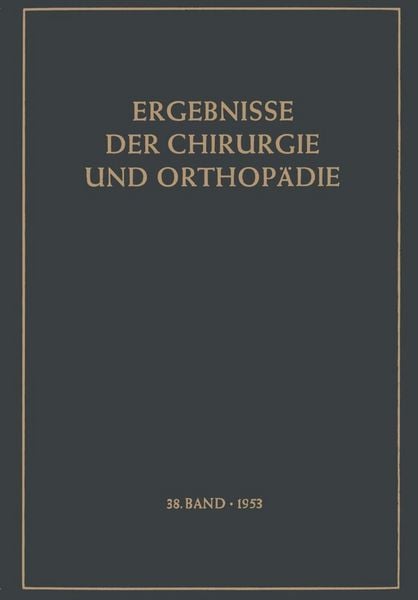 Produktbild: Ergebnisse der Chirurgie und Orthop&auml;die